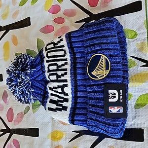 NWT NBA WARRIORS BEANNIE